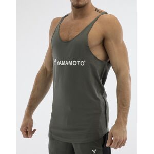 YAMAMOTO OUTFIT Man Tank Top Narrow Shoulder Colore: Grigio L