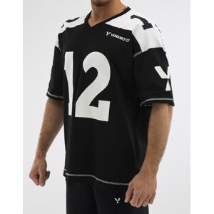 YAMAMOTO OUTFIT Football T-Shirt Colore: Nero / Bianco Xl