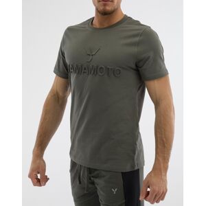 YAMAMOTO OUTFIT Man T-Shirt Embossed Colore: Grigio M