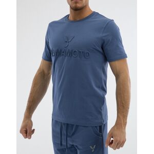 YAMAMOTO OUTFIT Man T-Shirt Embossed Colore: Blu L