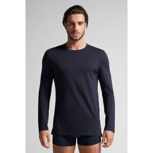 Intimissimi Maglia Manica Lunga in Cotone Superior Uomo Blu Taglia L