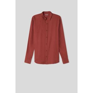 Intimissimi Camicia in Lino e Cotone Uomo Rosso Taglia XL