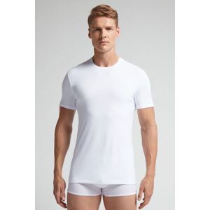 Intimissimi T-shirt in Microfibra Uomo Bianco Taglia XXL