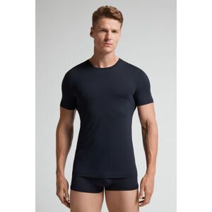 Intimissimi T-shirt in Microfibra Uomo Blu Taglia XXL