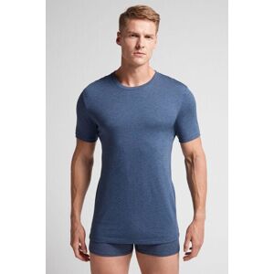 Intimissimi T-Shirt in Cotone Superior Uomo Blu Taglia XL