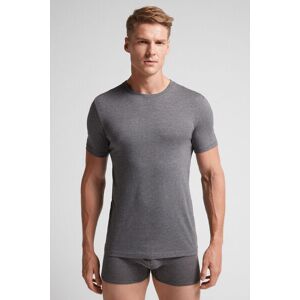 Intimissimi T-Shirt in Cotone Superior Uomo Grigio Scuro Taglia XL