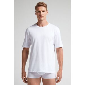 Intimissimi T-shirt in Jersey di Cotone Uomo Bianco Taglia XL