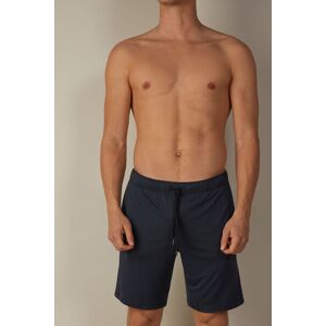 Intimissimi Pantalone Corto in Soft Silk Uomo Blu Taglia M