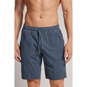 Intimissimi Pantalone Corto in Cotone con Nervatura Washed Collection Uomo Blu Taglia XL