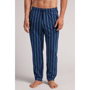 Intimissimi Pantalone Lungo Stampa Righe Blu/Azzurro in Cotone Uomo Blu Taglia S