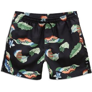 Vans Shorts Logo Floreale Nero Uomo S