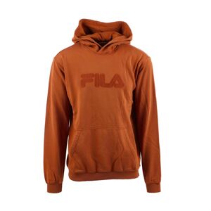 Fila Felpa Con Cappuccio Tono Su Tono Marrone Uomo XL