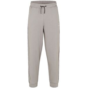 Fila Pantaloni Con Polsino Logo Taglio Laser Grigio Uomo M