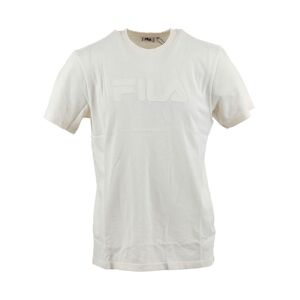 Fila T-Shirt Logo Tono Su Tono Bianco Uomo L