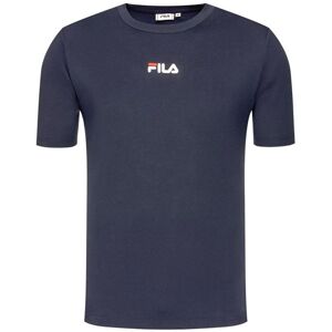 Fila T-Shirt Logo Piccolo Blu Uomo L