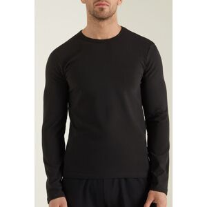 Tezenis Maglia Manica Lunga Girocollo Cotone Termico Uomo Nero Tamaño M