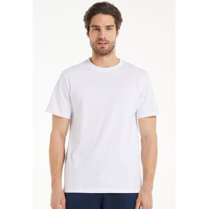 Tezenis T-Shirt in 100% Cotone a Girocollo Uomo Bianco Tamaño XL