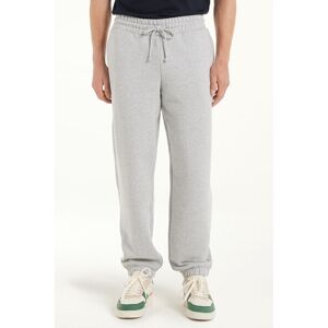 Tezenis Pantalone Lungo Felpa Pesante con Tasche Uomo Grigio Tamaño L