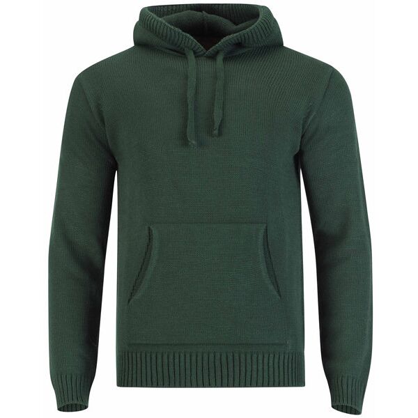 iceport maglione con cappuccio - uomo green m