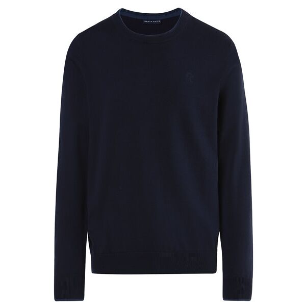 north sails crewneck 12gg - maglione - uomo dark blue l