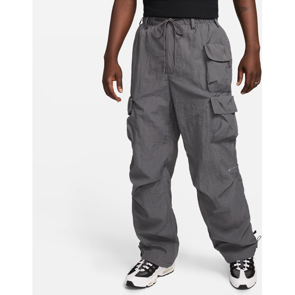 nike pantaloni con fodera in tessuto  sportswear tech pack – uomo - grigio