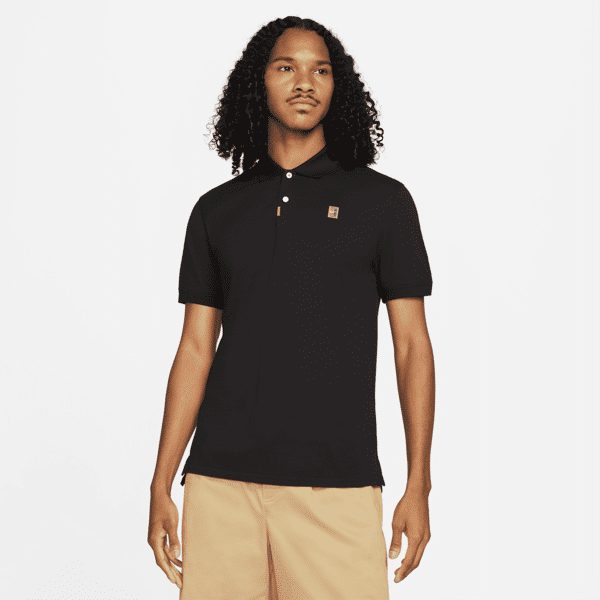 nike polo slim fit the  polo – uomo - nero