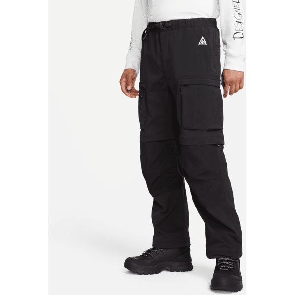 nike pantaloni cargo  acg smith summit - uomo - nero