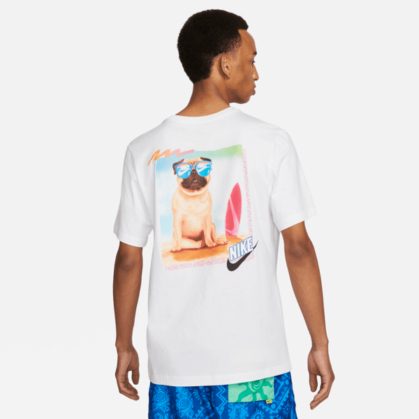 nike t-shirt  sportswear – uomo - bianco