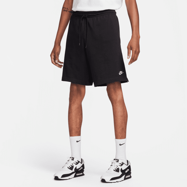 nike shorts in maglia  club – uomo - nero