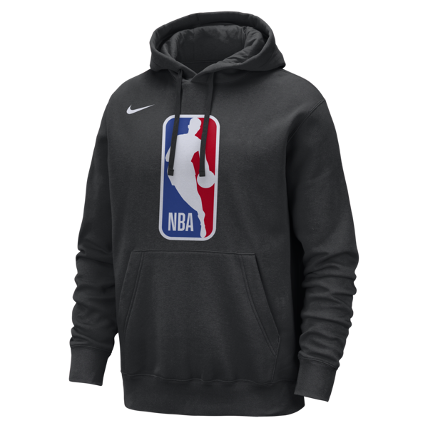 nike felpa pullover con cappuccio team 31 club  nba – uomo - nero