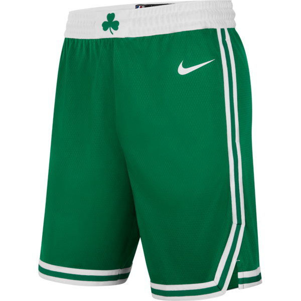 nike shorts boston celtics icon edition swingman  nba - uomo - verde