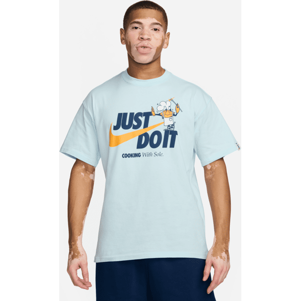 nike t-shirt max90  sportswear – uomo - blu