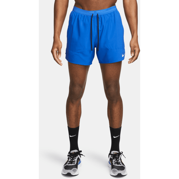 nike shorts da running 13 cm con slip foderati dri-fit  stride – uomo - blu