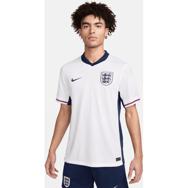 nike maglia da calcio replica  dri-fit inghilterra (squadra maschile) 2024/25 stadium da uomo – home - bianco