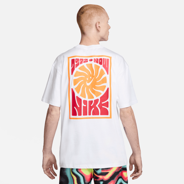 nike t-shirt  sportswear max90 – uomo - bianco