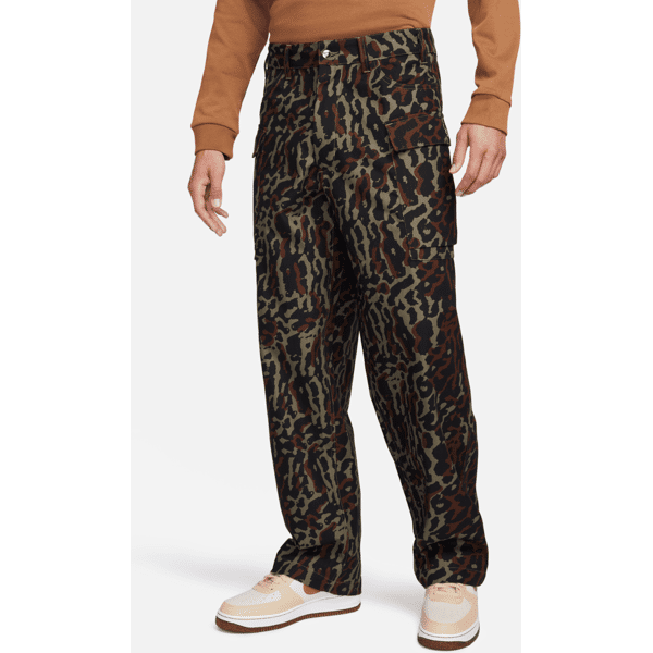 nike pantaloni cargo con stampa all-over  life – uomo - verde