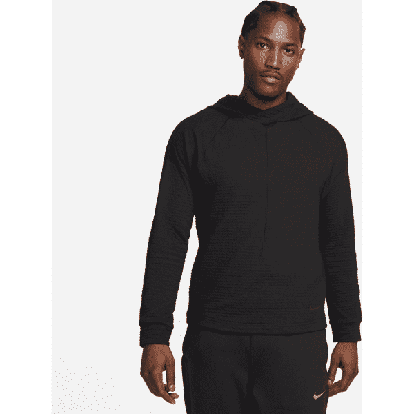 nike maglia dri-fit  yoga – uomo - nero