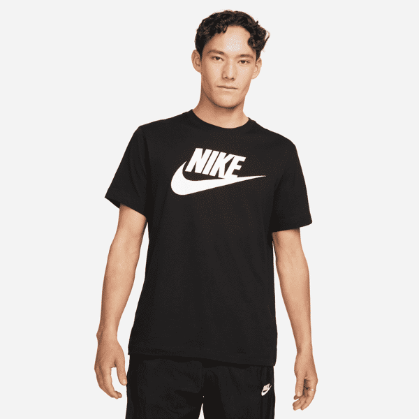 nike t-shirt  sportswear – uomo - nero