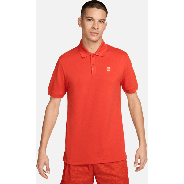 nike polo slim fit the  polo – uomo - arancione