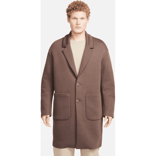 nike trench loose fit  sportswear tech fleece reimagined – uomo - marrone