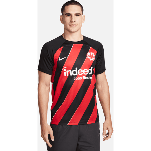 nike maglia da calcio  dri-fit eintracht francoforte 2023/24 stadium da uomo – home - nero