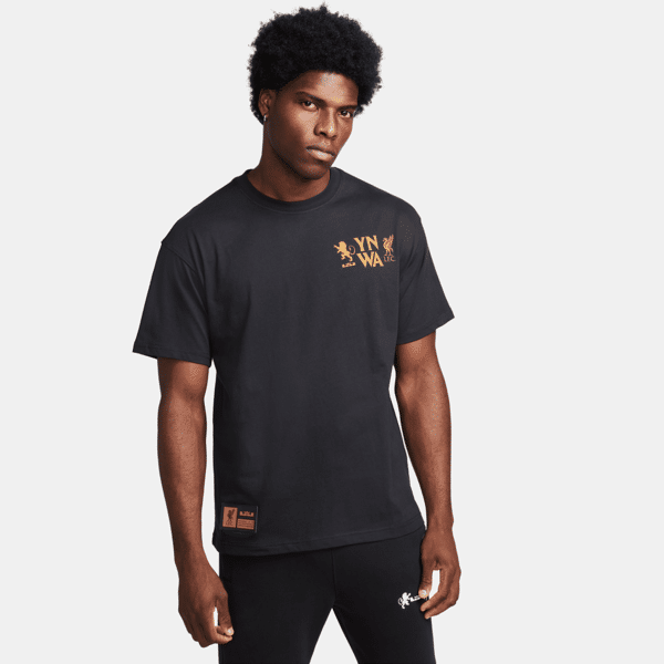 nike t-shirt m90 lebron – uomo - nero