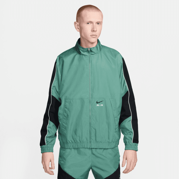 nike track jacket in tessuto  air – uomo - verde