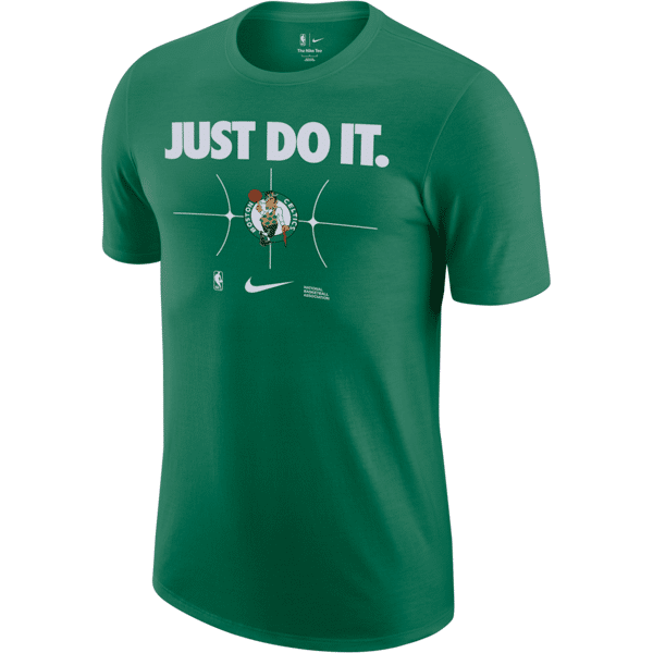 nike t-shirt boston celtics essential  nba – uomo - verde