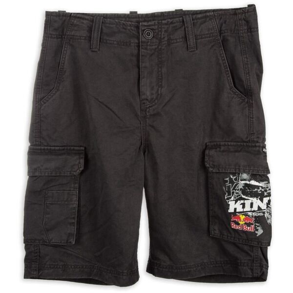 kini red bull cargo pantaloncini corti nero grigio s