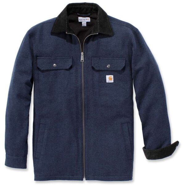 carhartt rain defender pawnee zip camicia blu 2xl