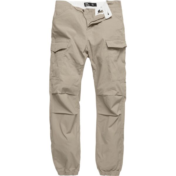 vintage industries conner cargo pantaloni beige 2xl