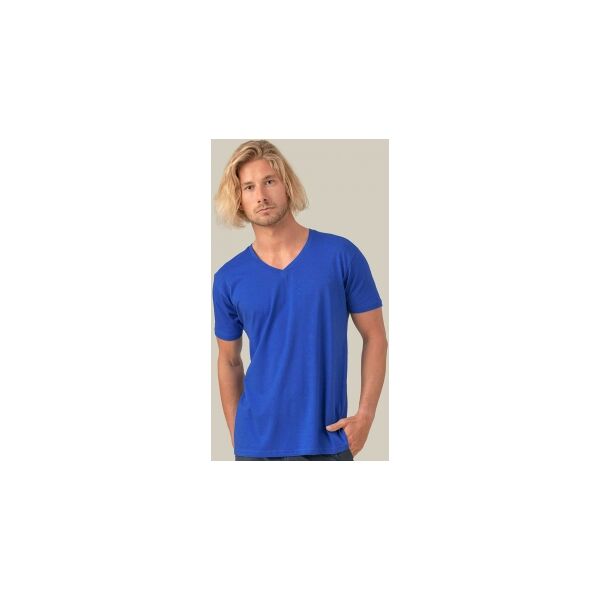 jhk 100 t-shirt scollo a v urban v-neck neutro o personalizzato