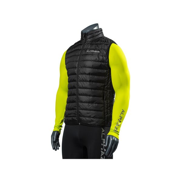 alphazer outfit gilet imbottito uomo colore: nero m