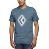 Black Diamond M Chalked Up 2.0 SS - T-shirt - uomo Blue L